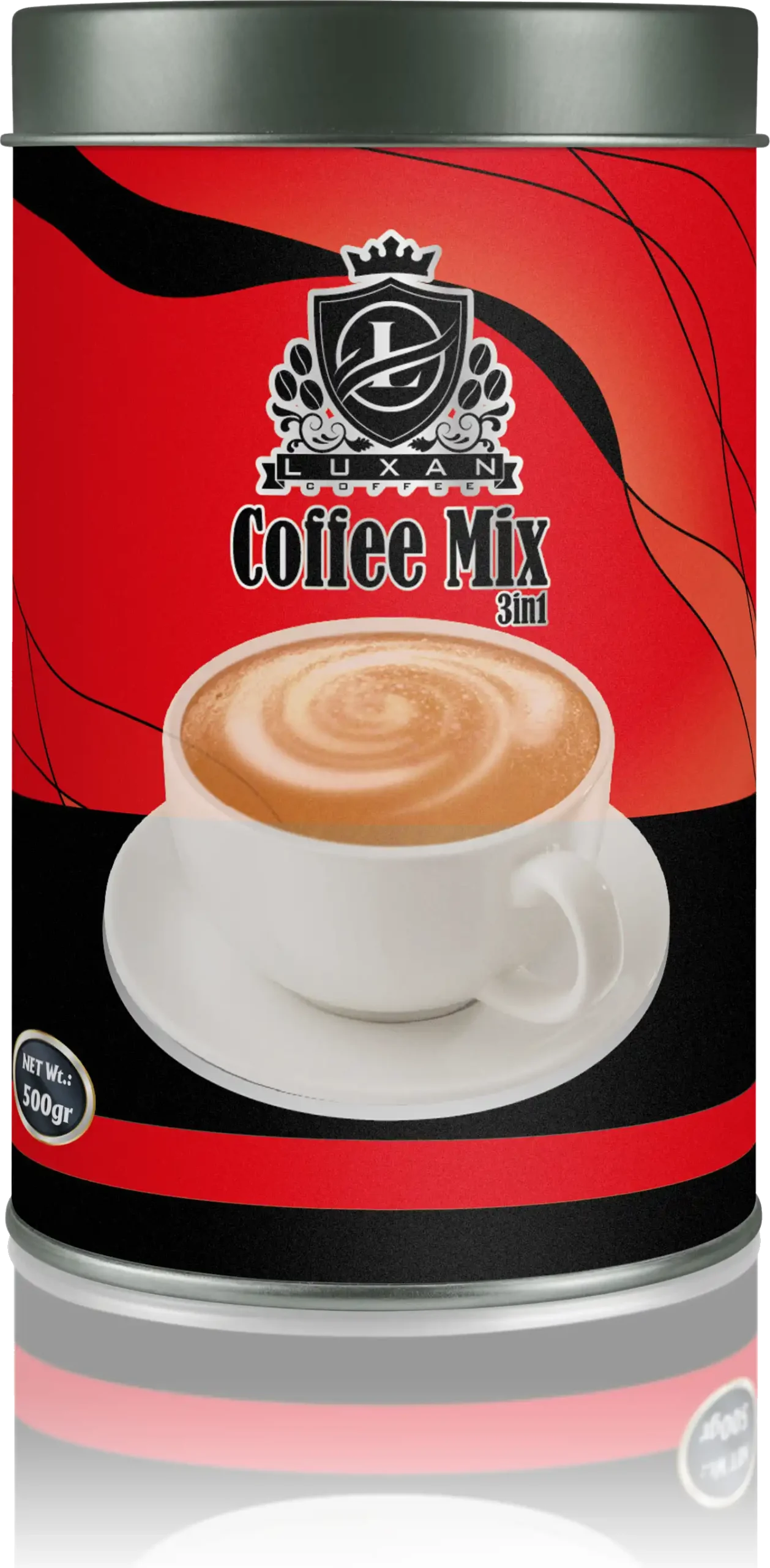 کافی میکس کاراملی قوطی 500گرمی